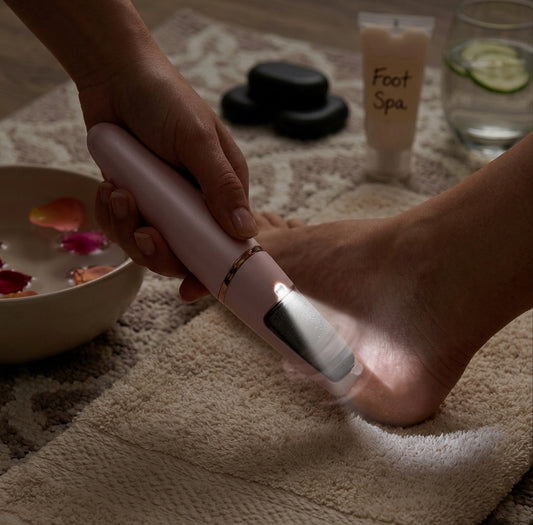 Electric Rechargeable Callus Remover & Pedicure Foot File for Smooth Heels