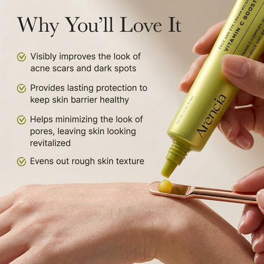 Arencia Vitamin C Booster Shot (30ML) - Moisturizer for Dark Spots & Pore