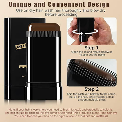 Hair Color Stick Instant Root Touch-Up - (20g) - Black And Brown