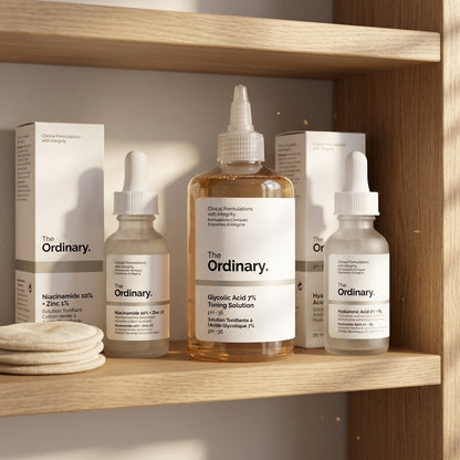 The Ordinary Glycolic Acid 7% Toning Solution For Face Glow And Shiny