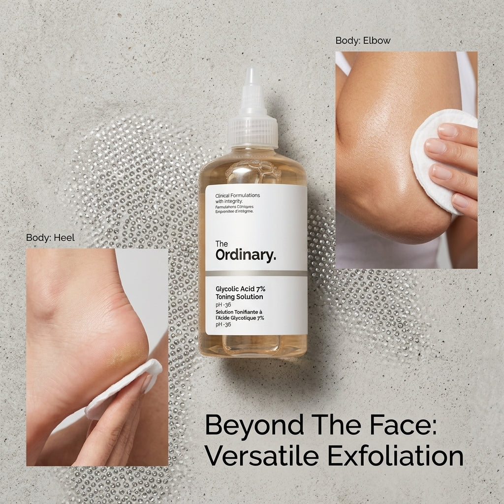 The Ordinary Glycolic Acid 7% Toning Solution For Face Glow And Shiny