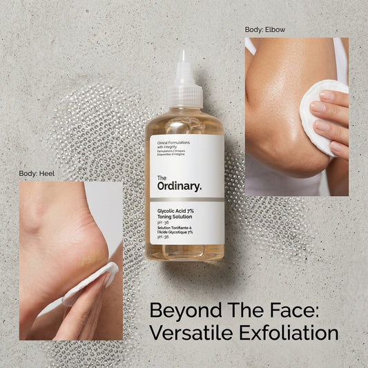 The Ordinary Glycolic Acid 7% Toning Solution For Face Glow And Shiny