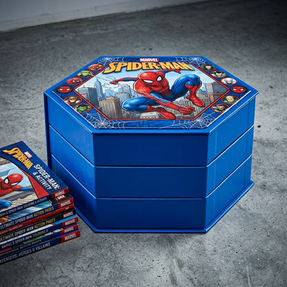 Ultimate All-In-One Hexagonal Art & Coloring Box Set For Kids, Perfect For Ultimate Gift For Kids
