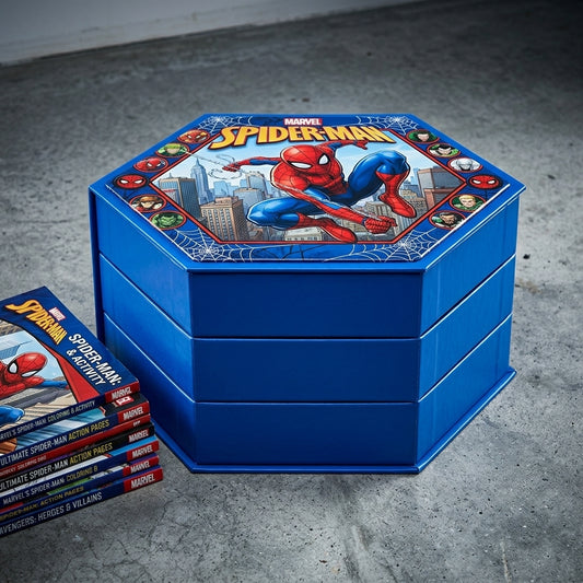 Ultimate All-In-One Hexagonal Art & Coloring Box Set For Kids, Perfect For Ultimate Gift For Kids