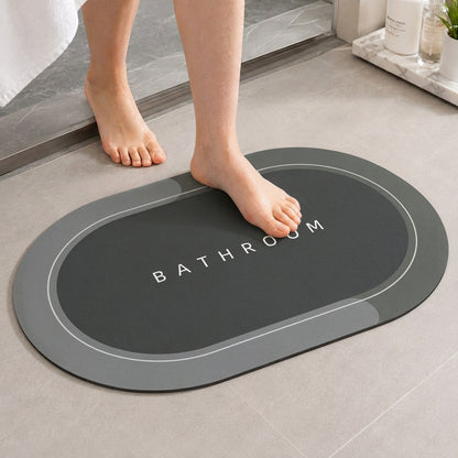Quick-Dry Absorbent Anti-Slip Door