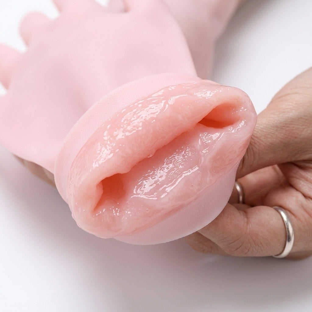 2-in-1 Silicone Heel Socks & Hand Gloves Combo Deal - Moisturizer & Crack Repair