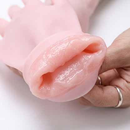 2-in-1 Silicone Heel Socks & Hand Gloves Combo Deal - Moisturizer & Crack Repair