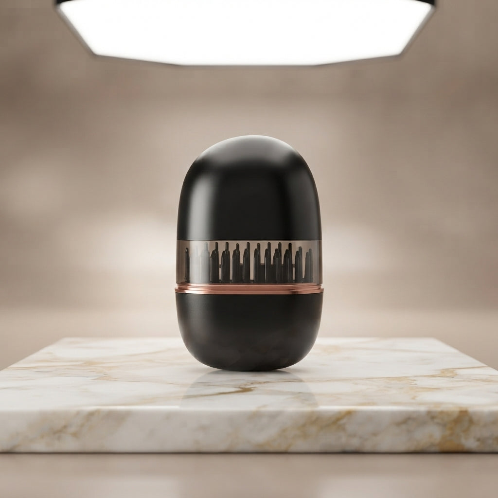 Hair Styler & Massager – Portable Electric Styling Brush with 3 Heat Levels