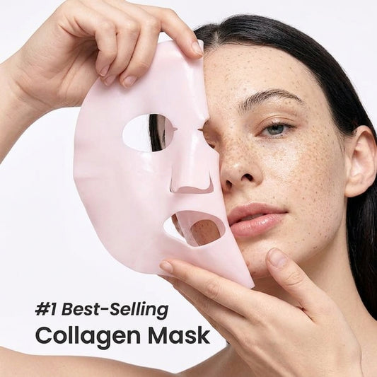 Bioaqua Whitening Face Sheet Mask Set of 6 - Hydrating & Skin Brightening Facial Masks