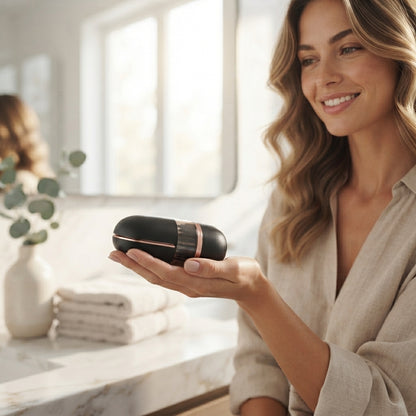 Hair Styler & Massager – Portable Electric Styling Brush with 3 Heat Levels