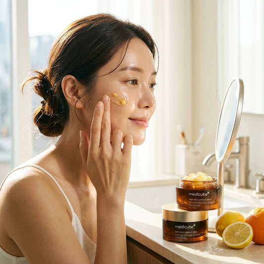 Medicube Deep Vitamin C Capsule Cream (55g) - Brightening & Anti-Aging