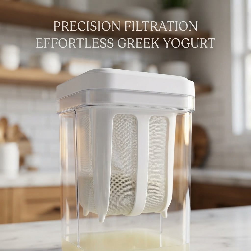Ultimate Ultra-Fine Mesh Greek Yogurt Strainer & Whey Separator for Kitchen