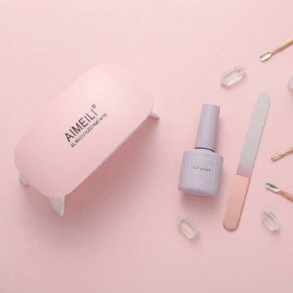 Aimeili AL Mini UV/LED Nail Lamp - Portable Quick-Drying Gel Nail Curing Light