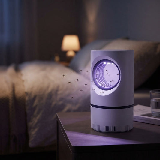 Smart LED Mosquito & Insect Trap Lamp – Portable, Quiet, and Non-Toxic