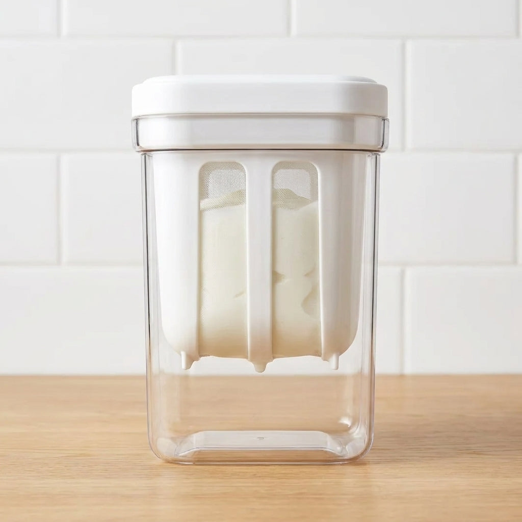 Ultimate Ultra-Fine Mesh Greek Yogurt Strainer & Whey Separator for Kitchen
